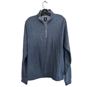 johnnie-O 1/4 Zip Pullover Sweater Long Sleeve Size Med